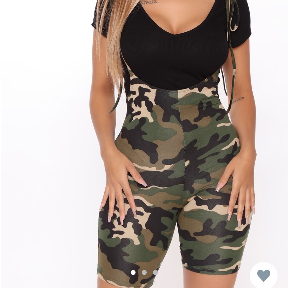 camp overall romper